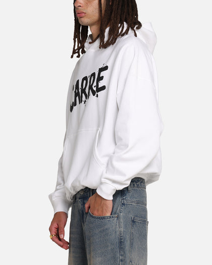 Carre Blotted Hoodie White