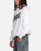 Carre Blotted Hoodie White
