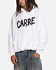 Carre Blotted Hoodie White