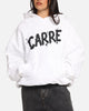 Carre Blotted Hoodie White