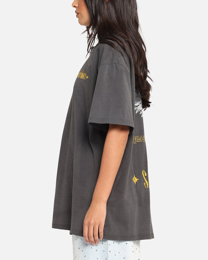 Saint Morta Realm Of Return Boxy T-Shirt Black Wash