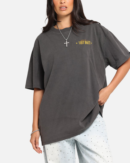 Saint Morta Realm Of Return Boxy T-Shirt Black Wash