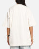 Carre Sacred Letter Mock Neck T-Shirt Off White