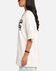 Carre Sacred Letter Mock Neck T-Shirt Off White