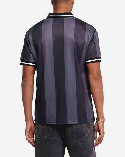 S Double Football Jersey Black Stripe