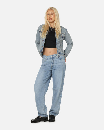 Levi Strauss And Co Women's Original Trucker Jacket Blue