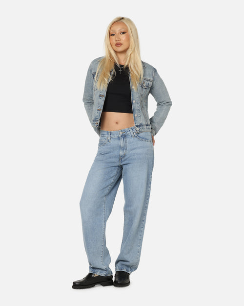 Levi Strauss And Co Women's Original Trucker Jacket Blue