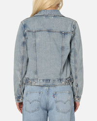 Levi Strauss And Co Women's Original Trucker Jacket Blue