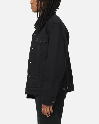 Levi Strauss And Co Denim Trucker Jacket Black