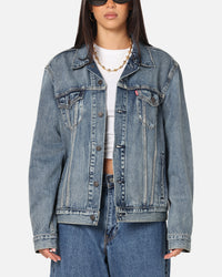 Levi Strauss And Co Denim Trucker Jacket Sky