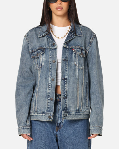 Levi Strauss And Co Denim Trucker Jacket Sky