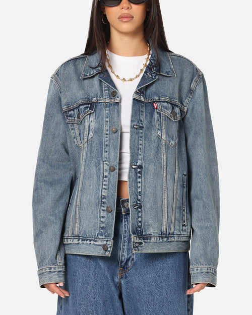 Levi Strauss And Co Denim Trucker Jacket Sky