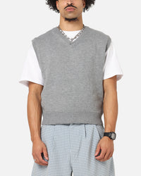 XXIII Cropped Sweater Vest Grey