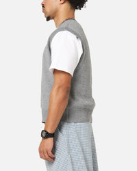 XXIII Cropped Sweater Vest Grey