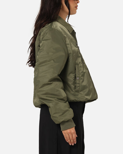 XXIII Collared Bomber Jacket Khaki