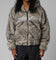 Loiter Faux Fur Hooded Jacket Off White