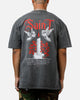 Saint Morta Candle Lit Boxy T-Shirt Black Wash