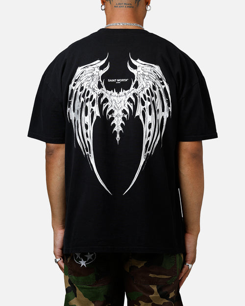 Saint Morta Departed Boxy T-Shirt Black