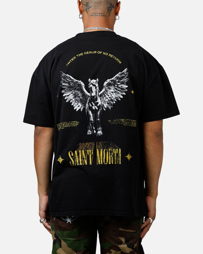 Saint Morta Realm Of Return Boxy T-Shirt Black