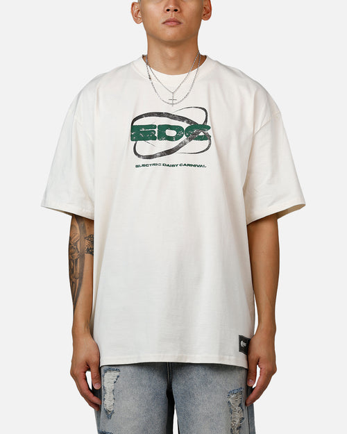 Culture Kings X EDC 2025 Vintage T-Shirt Off White