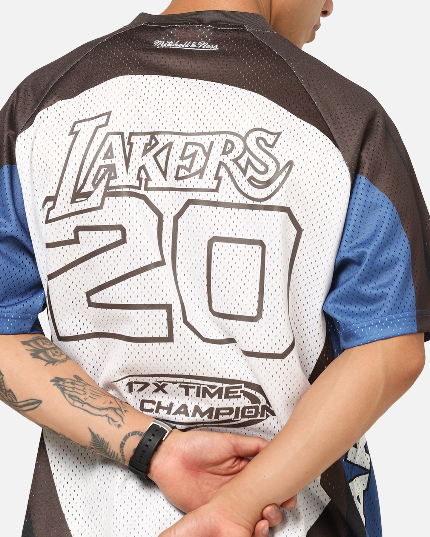 Mitchell & Ness Los Angeles Lakers Warehouse Rave Jersey White