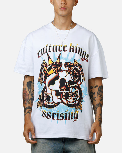 Culture Kings X 88Rising Snake T-Shirt White