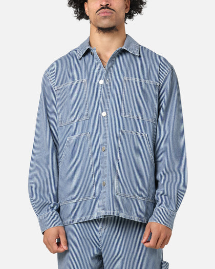 XXIII Striped Work Jacket Navy Stripe