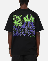 New Era New York Yankees Drip T-Shirt Black