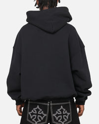 Mitchell & Ness Atlanta Braves Rhinestone Hoodie Faded Black