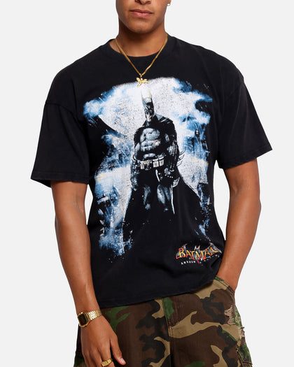 73Studio X DC Batman Arkham Asylum Vintage T-Shirt Black