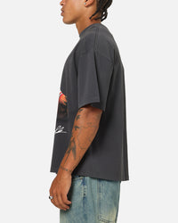 Mitchell & Ness Chicago Bulls Dennis Rodman Look Out T-Shirt Washed Black