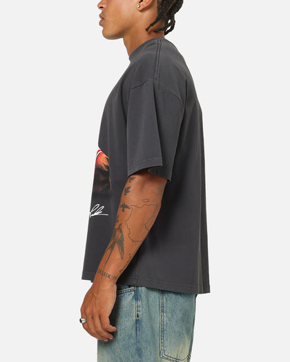 Mitchell & Ness Chicago Bulls Dennis Rodman Look Out T-Shirt Washed Black