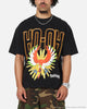The Pokémon Collection By 73Studio Ho-Oh T-Shirt Black Acidwash