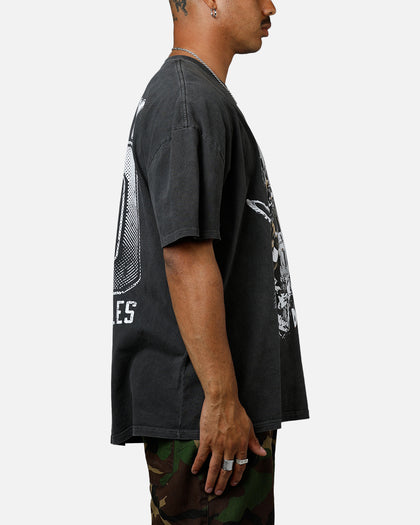 Culture Kings X WWE Dudley Boyz Ruthless Aggression Vintage T-Shirt Washed Charcoal