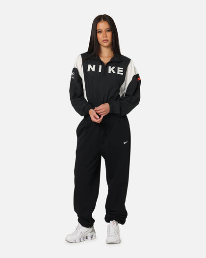 Nike Women's Sportswear Classic Woven Lightweight 1/4-Zip Jacket Black/Black/Sail