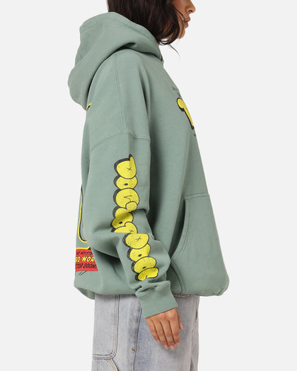 73Studio Marvel Fantastic Four Doctor Doom Villain Hoodie Washed Green