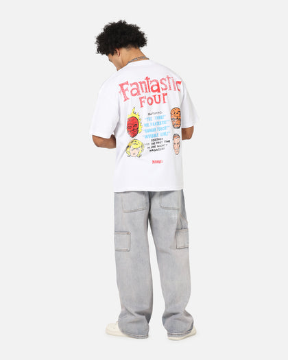 73Studio Marvel Fantastic Four Group T-Shirt White