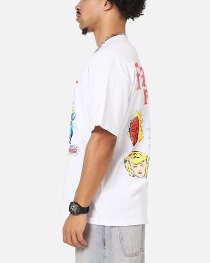 73Studio Marvel Fantastic Four Group T-Shirt White