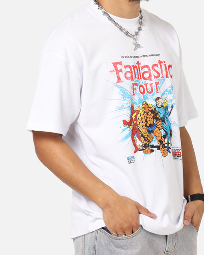 73Studio Marvel Fantastic Four Group T-Shirt White
