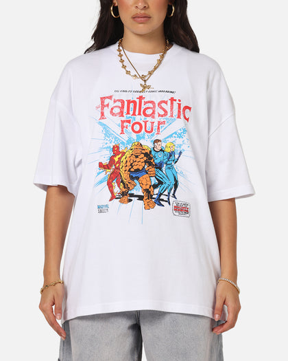 73Studio Marvel Fantastic Four Group T-Shirt White