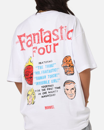 73Studio Marvel Fantastic Four Group T-Shirt White