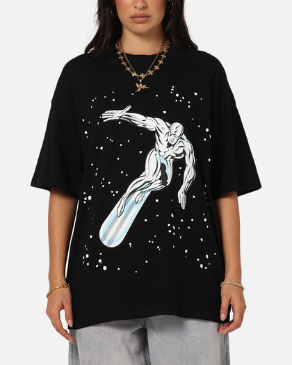 73Studio Marvel Fantastic Four Silver Surfer Saga T-Shirt Black