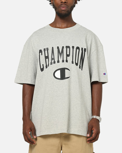 Champion CH Crew Athletic T-Shirt Grey Marle