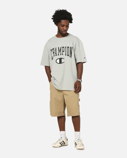 Champion CH Crew Athletic T-Shirt Grey Marle