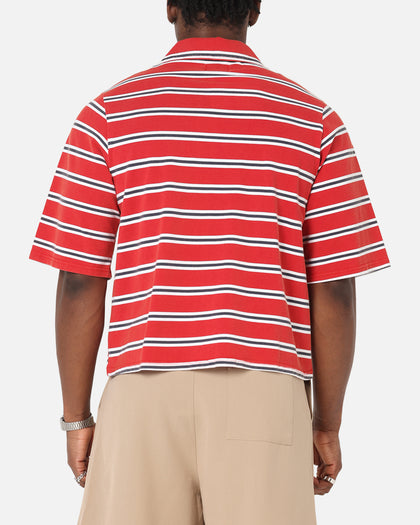 XXIII Striped Polo T-Shirt Red Stripe