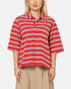 XXIII Striped Polo T-Shirt Red Stripe