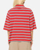 XXIII Striped Polo T-Shirt Red Stripe