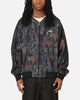Adidas Camo Zip Up Hoodie Black