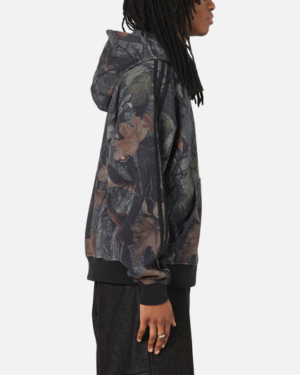 Adidas Camo Zip Up Hoodie Black