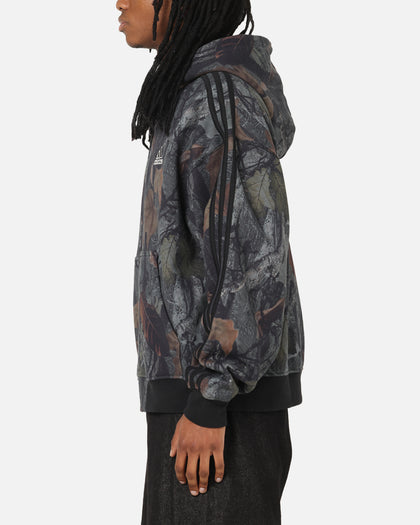 Adidas Camo Zip Up Hoodie Black